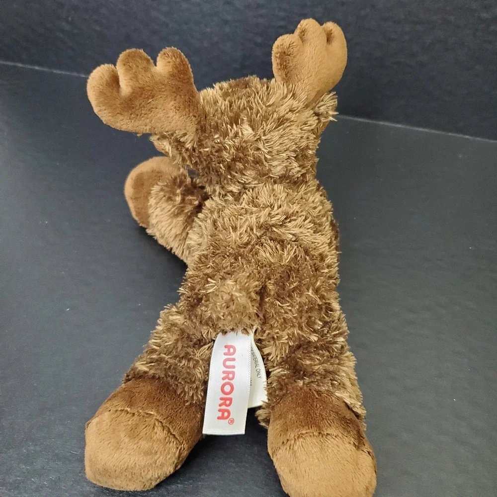 Aurora World Moose Mini Flopsie Plush 9